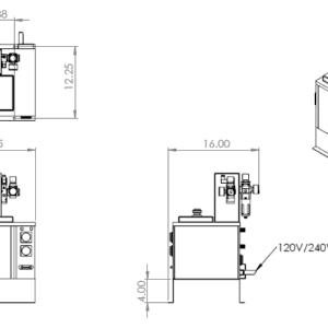 EconoMelt™ 10 Industrial Hot Melt Tank